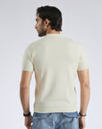 Cream Texture Shirt
