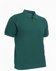 Green Texture Polo Shirt
