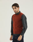 Rust Neck Sweater