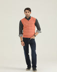Orange Lining Sweater