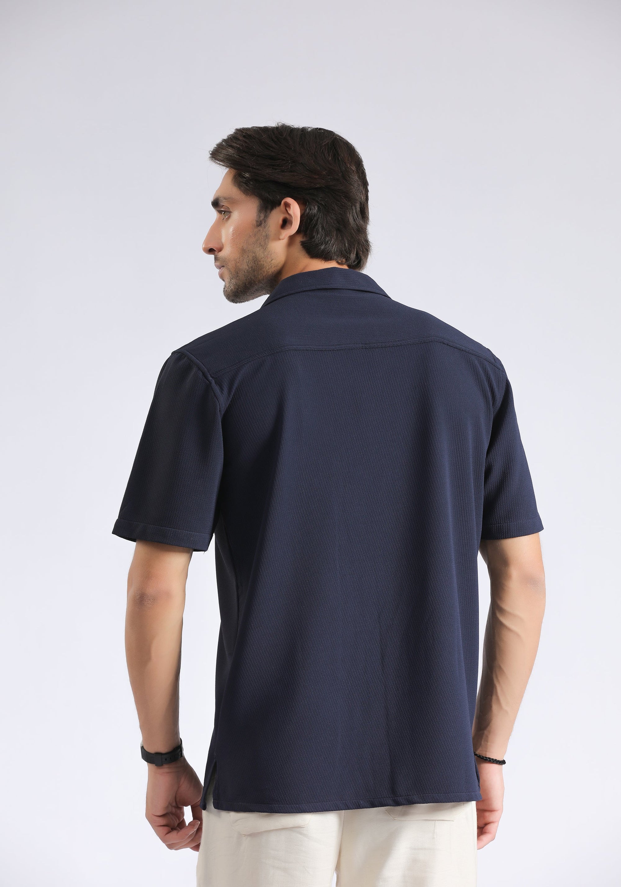 Navy Casual Shirt