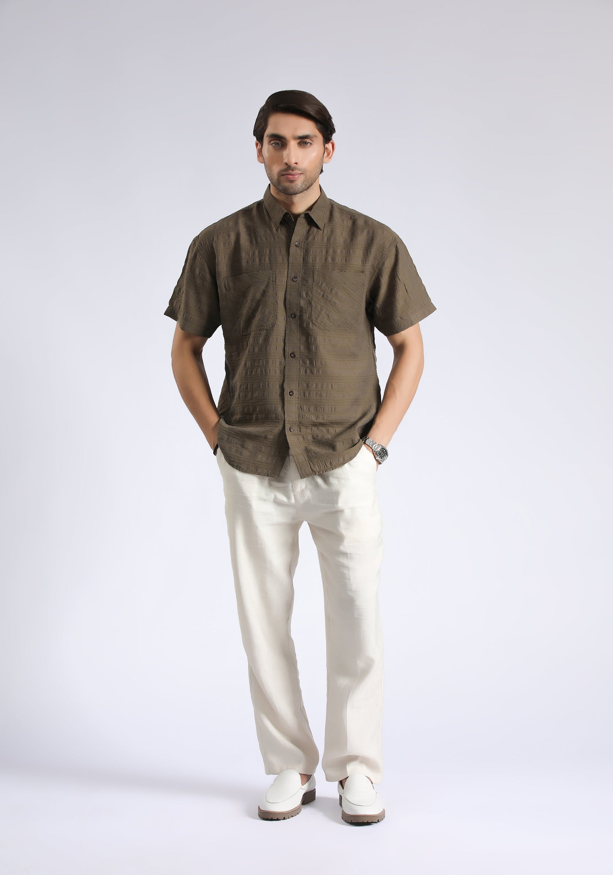 Brown Casual Shirt