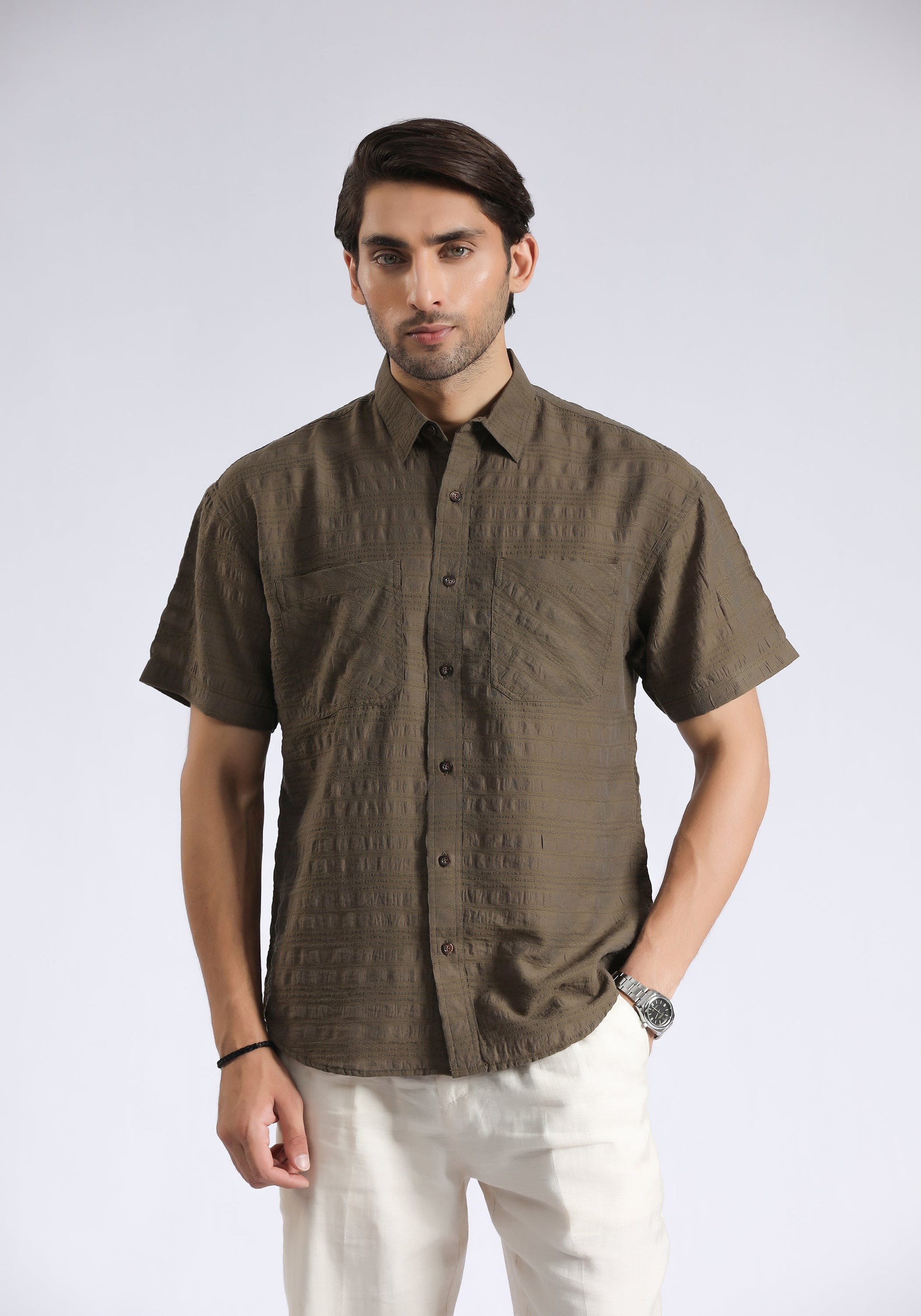 Brown Casual Shirt