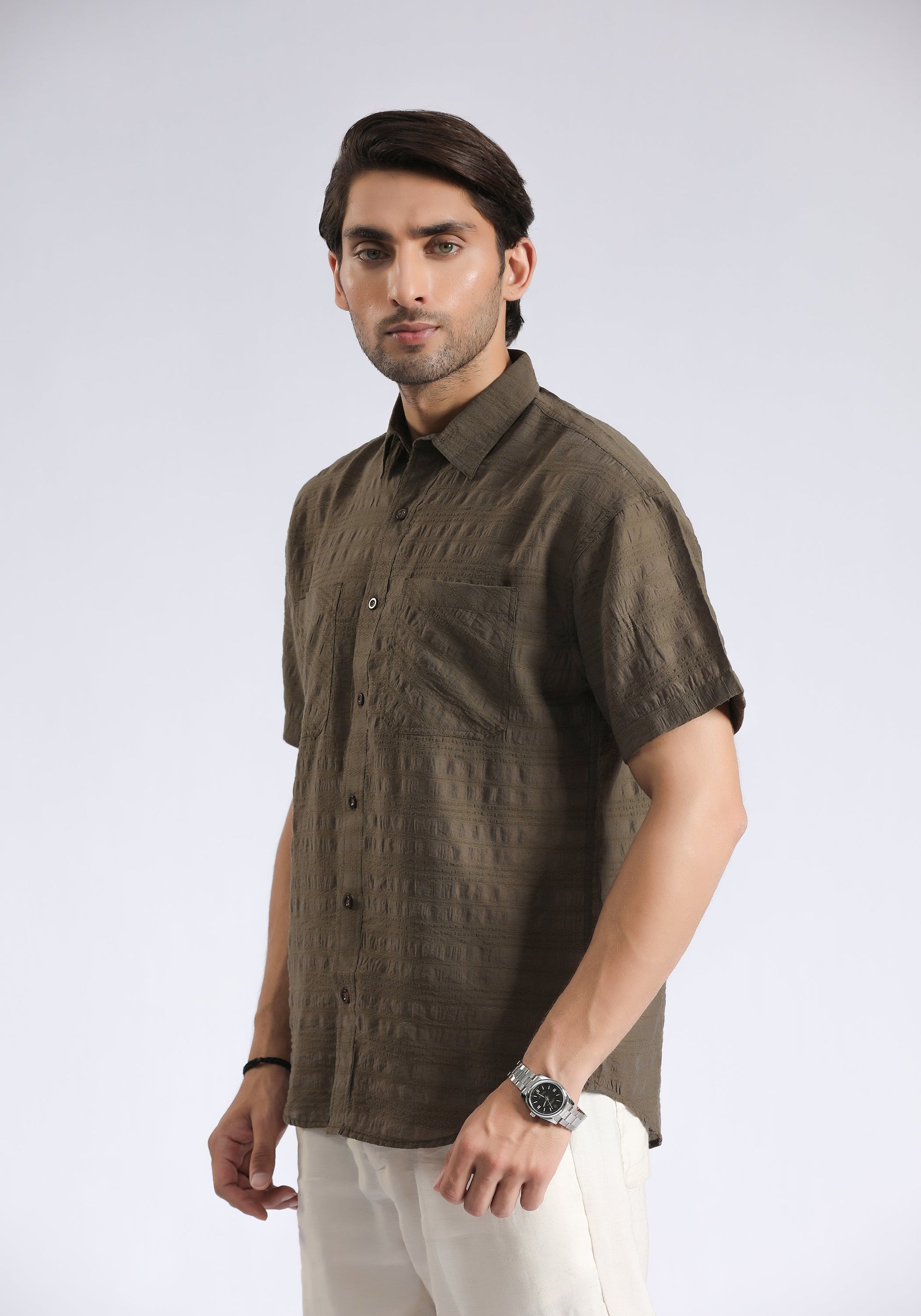Brown Casual Shirt