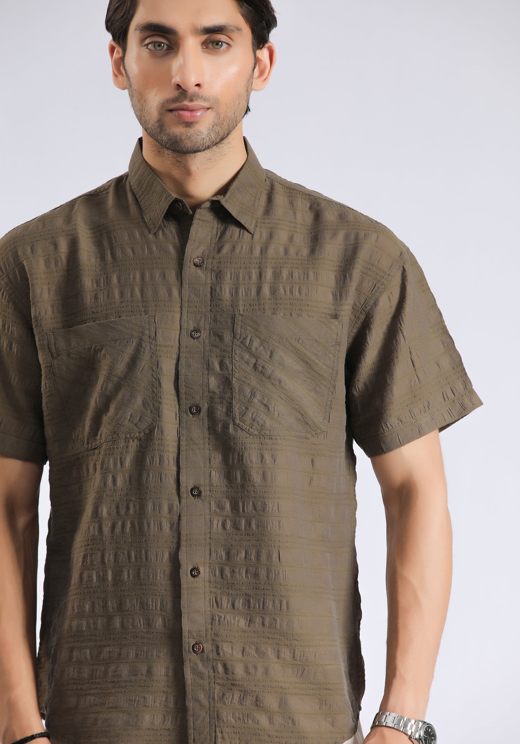 Brown Casual Shirt