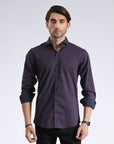 Micro Print Casual Shirt
