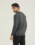Grey Self  Sweatshirt