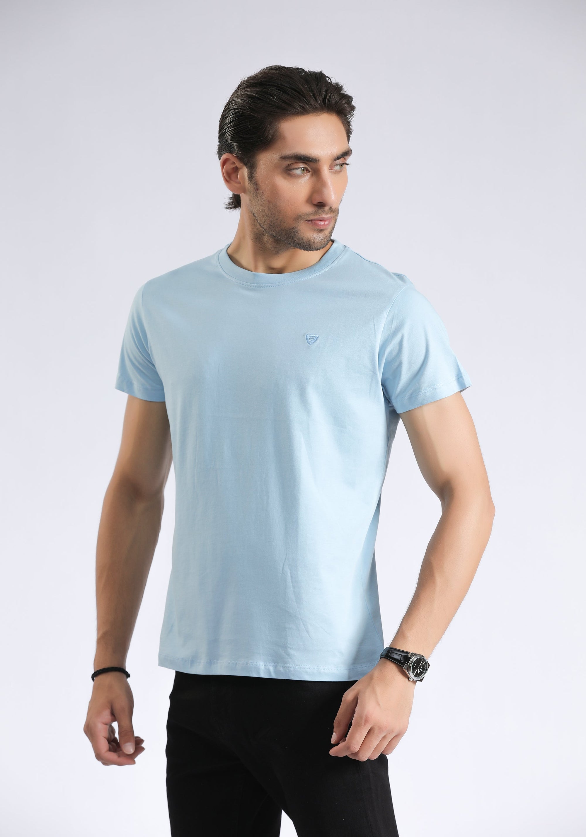 Sky Mist Crew Neck T-Shirt