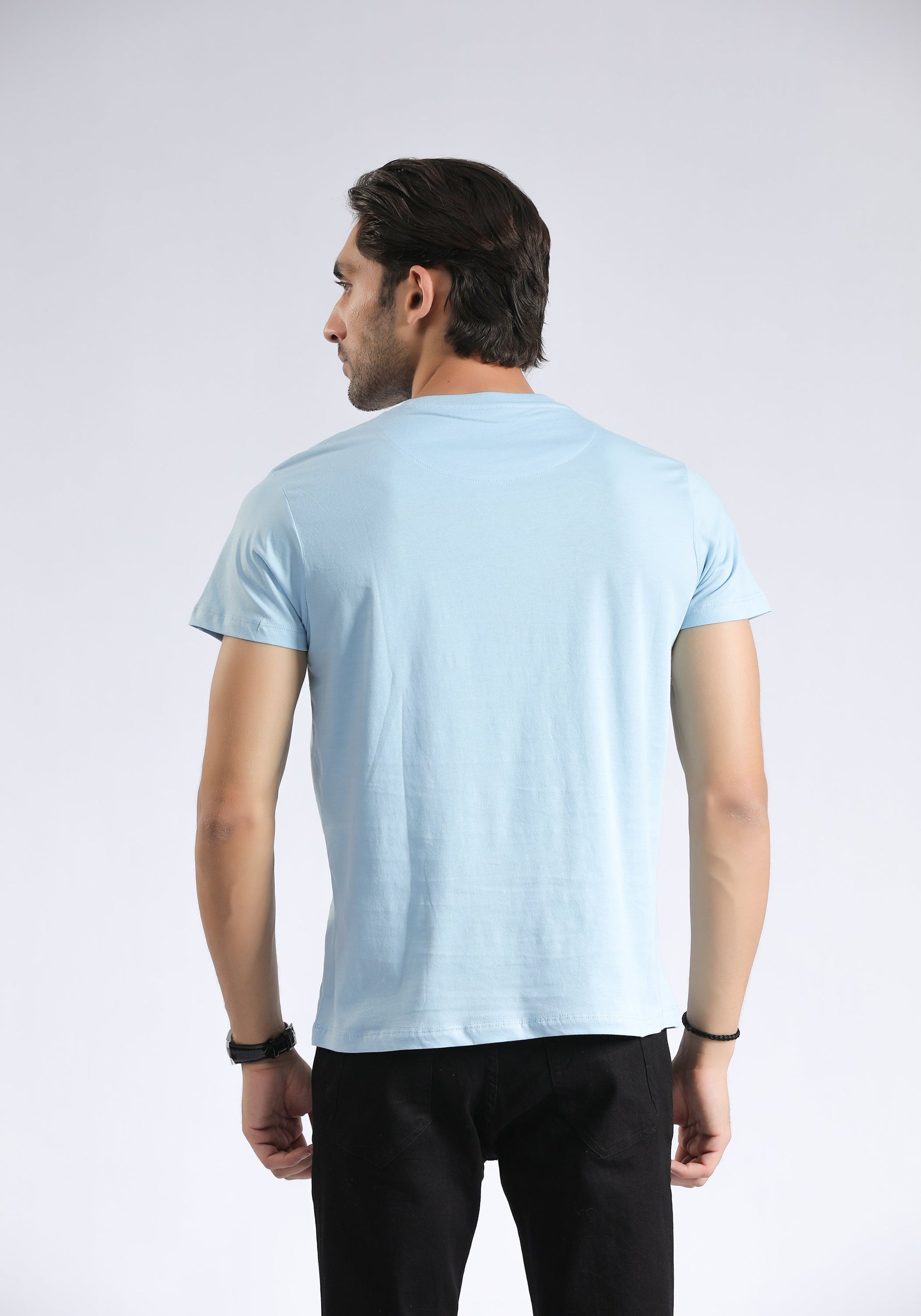 Sky Mist Crew Neck T-Shirt