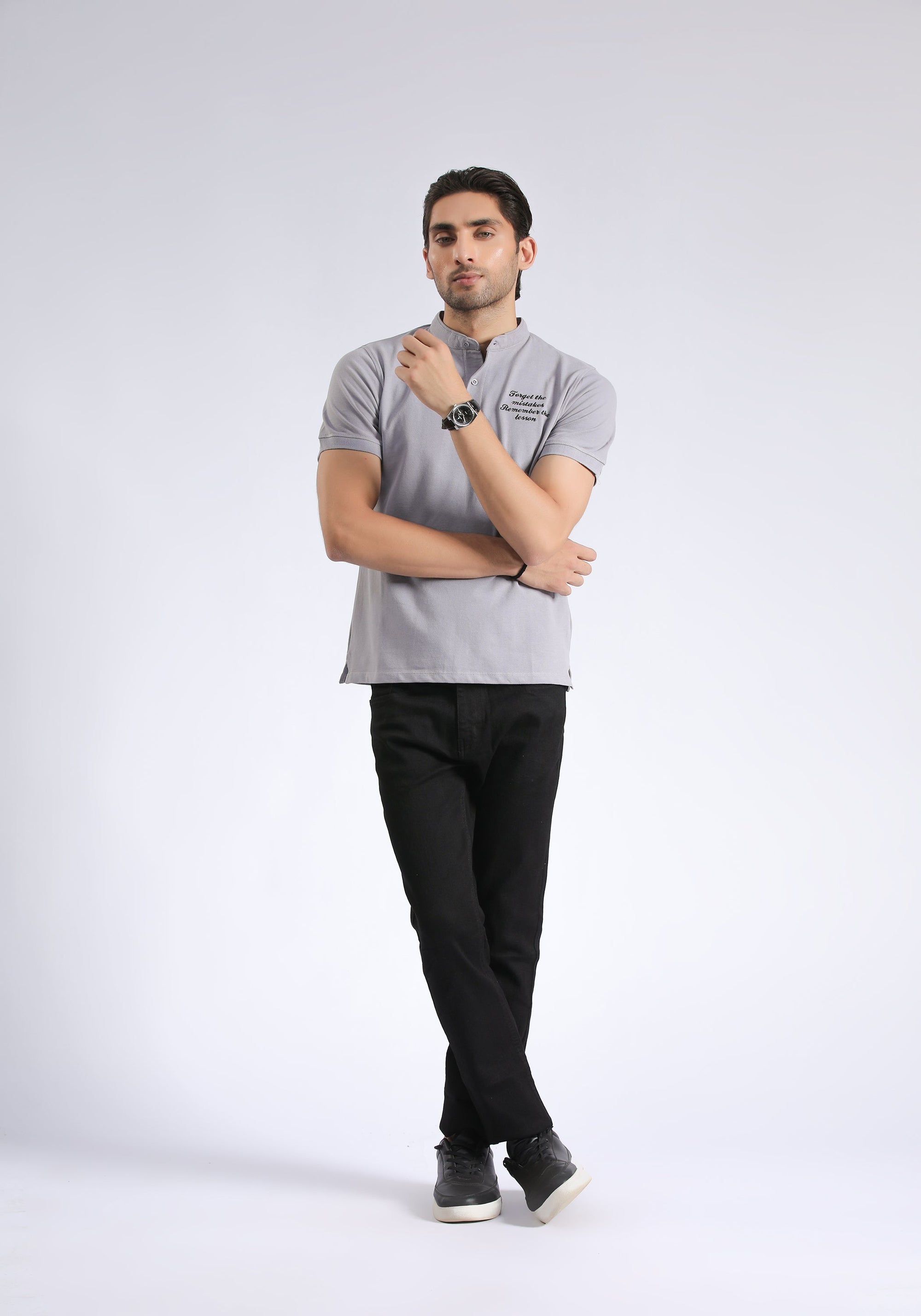 Wisdom Stitch Polo Shirt