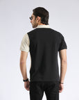 Black Cream Polo Shirt