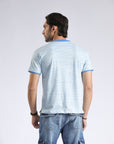 Sky Textured T-Shirt