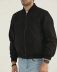 Black Premium Suede-Look Jacket