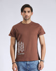 Brown Round Neck T-Shirt