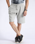 Grey Men's Jogger Shorts