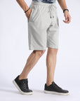 Grey Men's Jogger Shorts