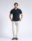 Navy Plain Polo Shirt