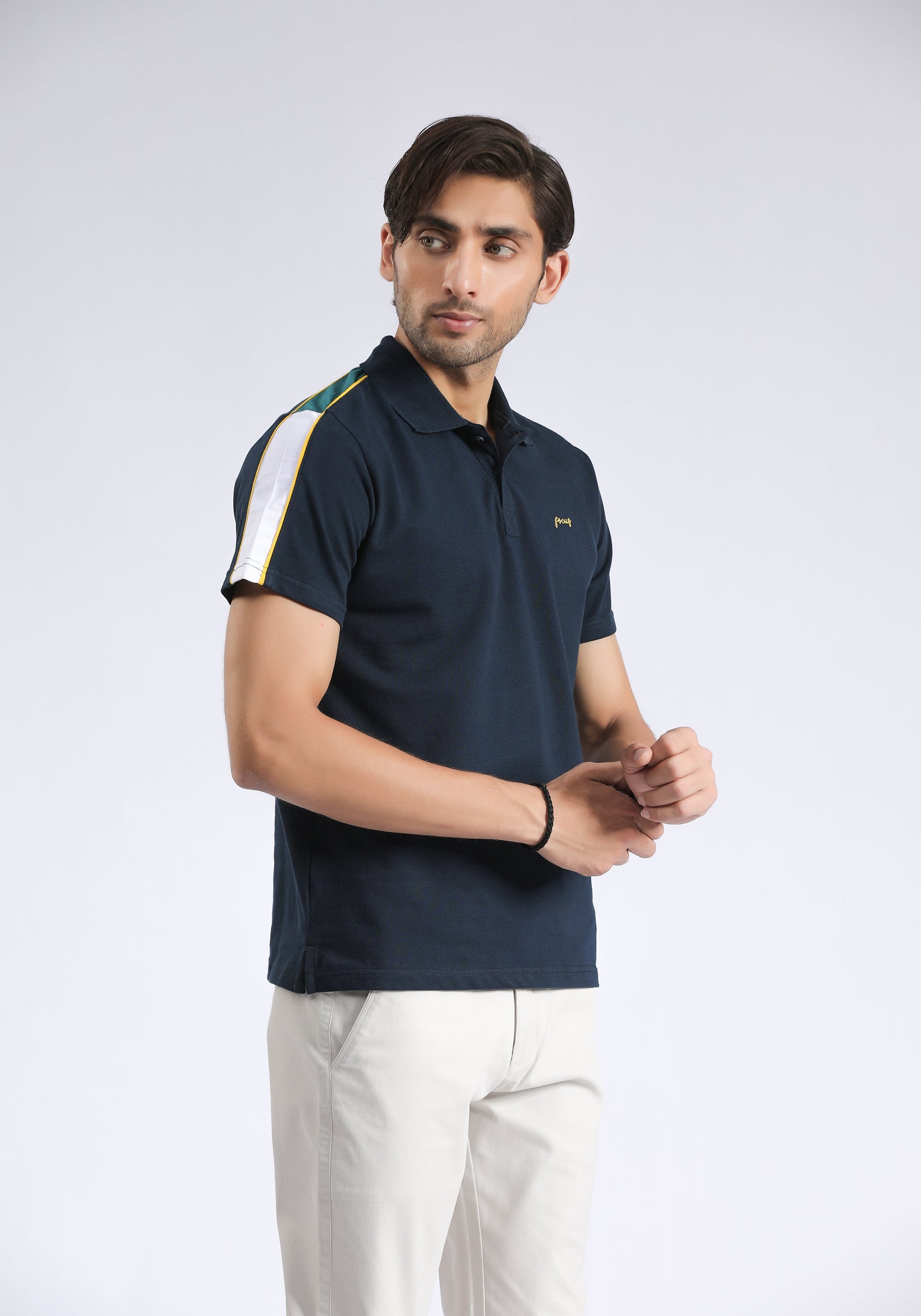 Navy Plain Polo Shirt