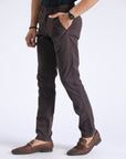 Marron Slim Fit Chino Pant