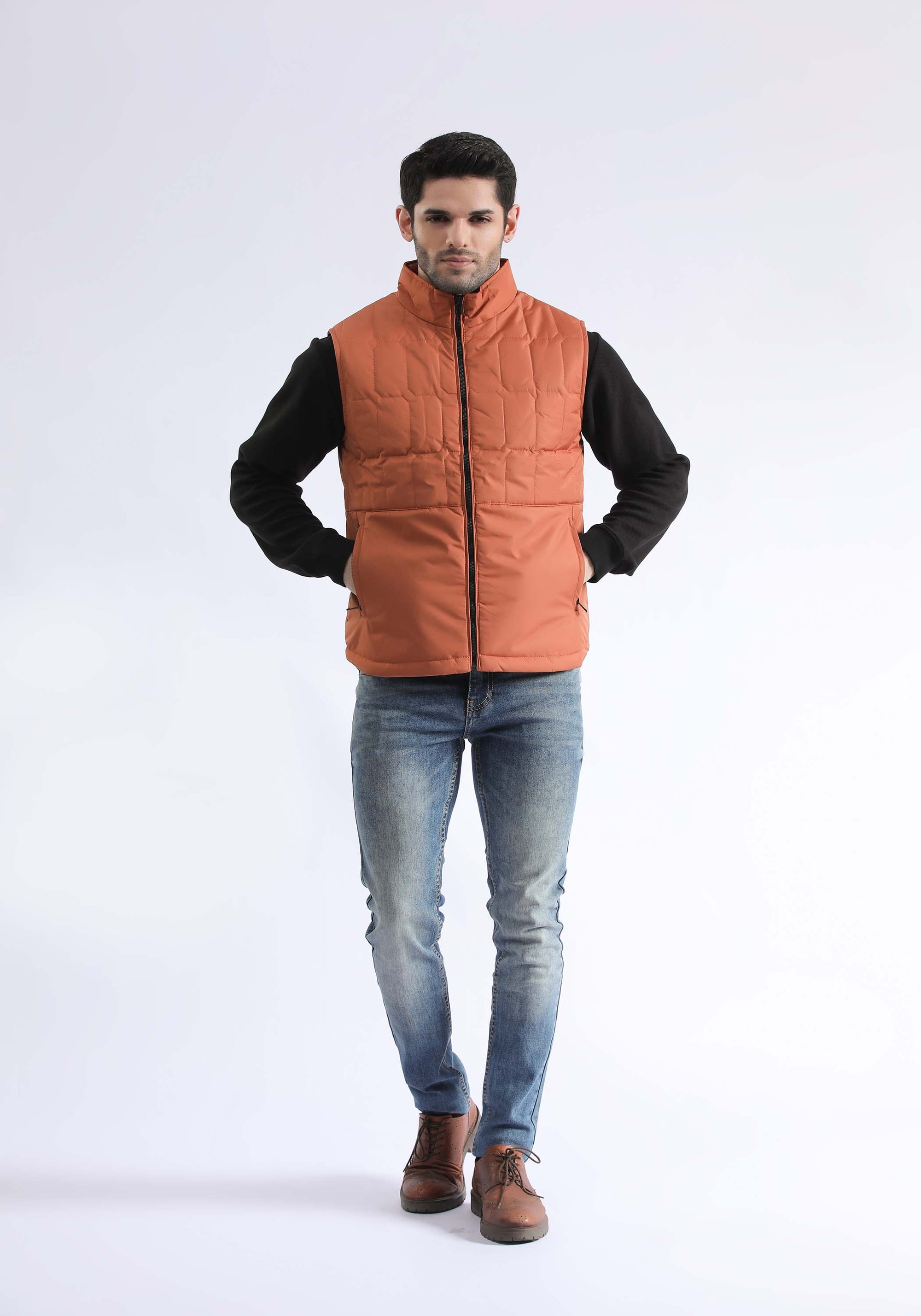 Sleeveless Lightweight Puffer Gilet