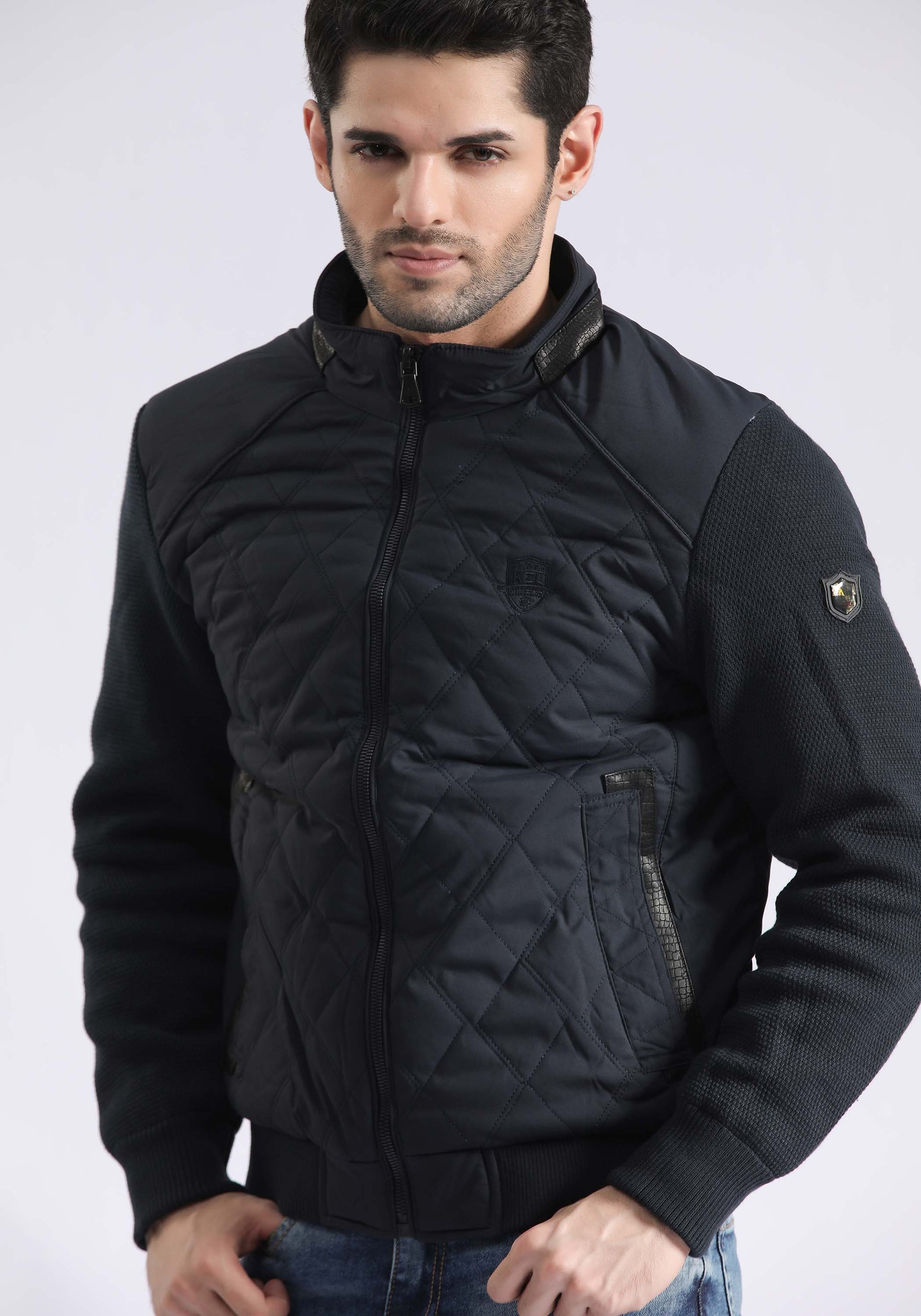 Black Hybrid Jacket