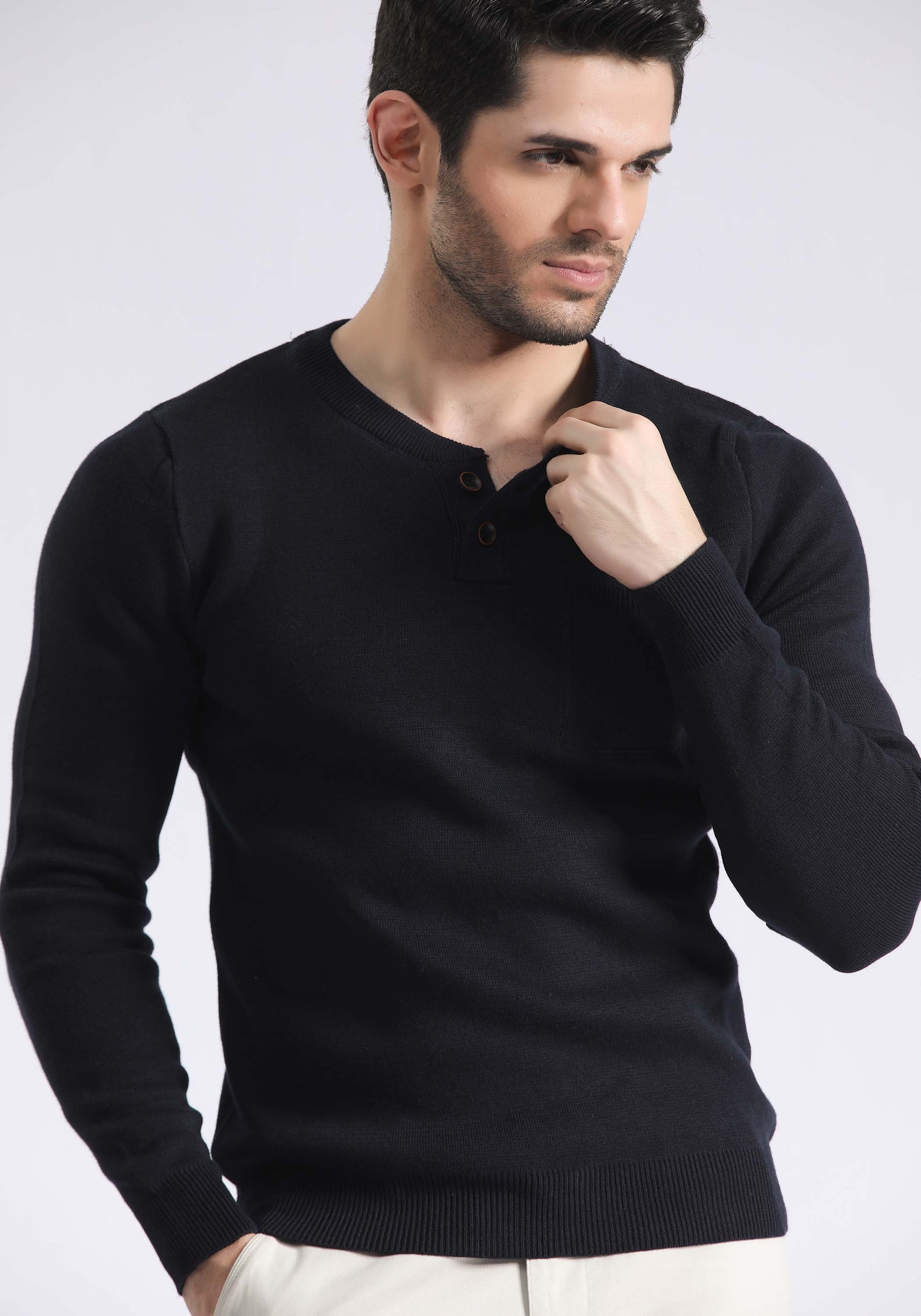 Fitted Knitwear Sweater