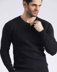 Fitted Knitwear Sweater