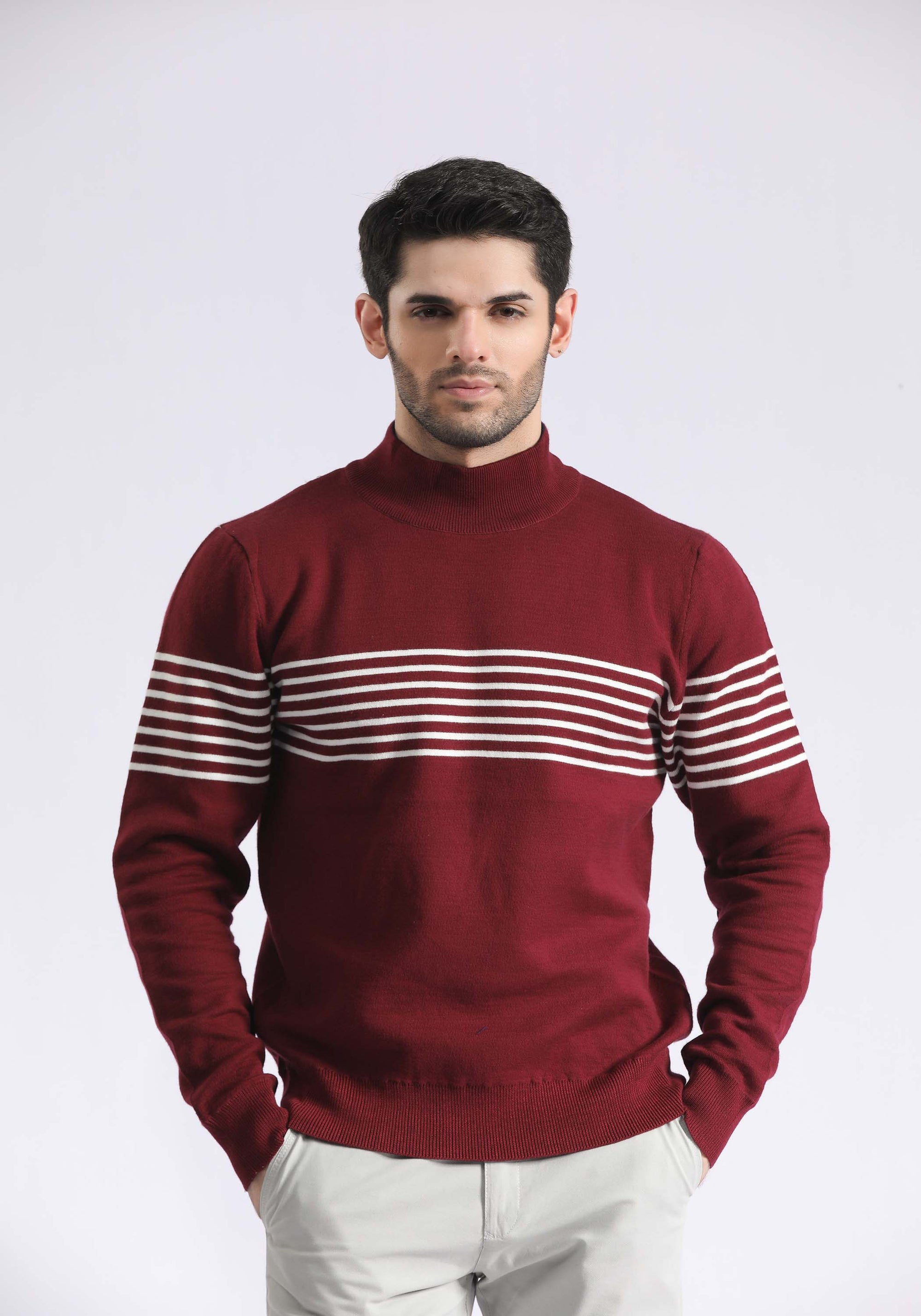 Classic Stripe Knit Sweater