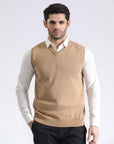 Sleevless V Neck Sweater