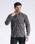 Textured Check Shirt