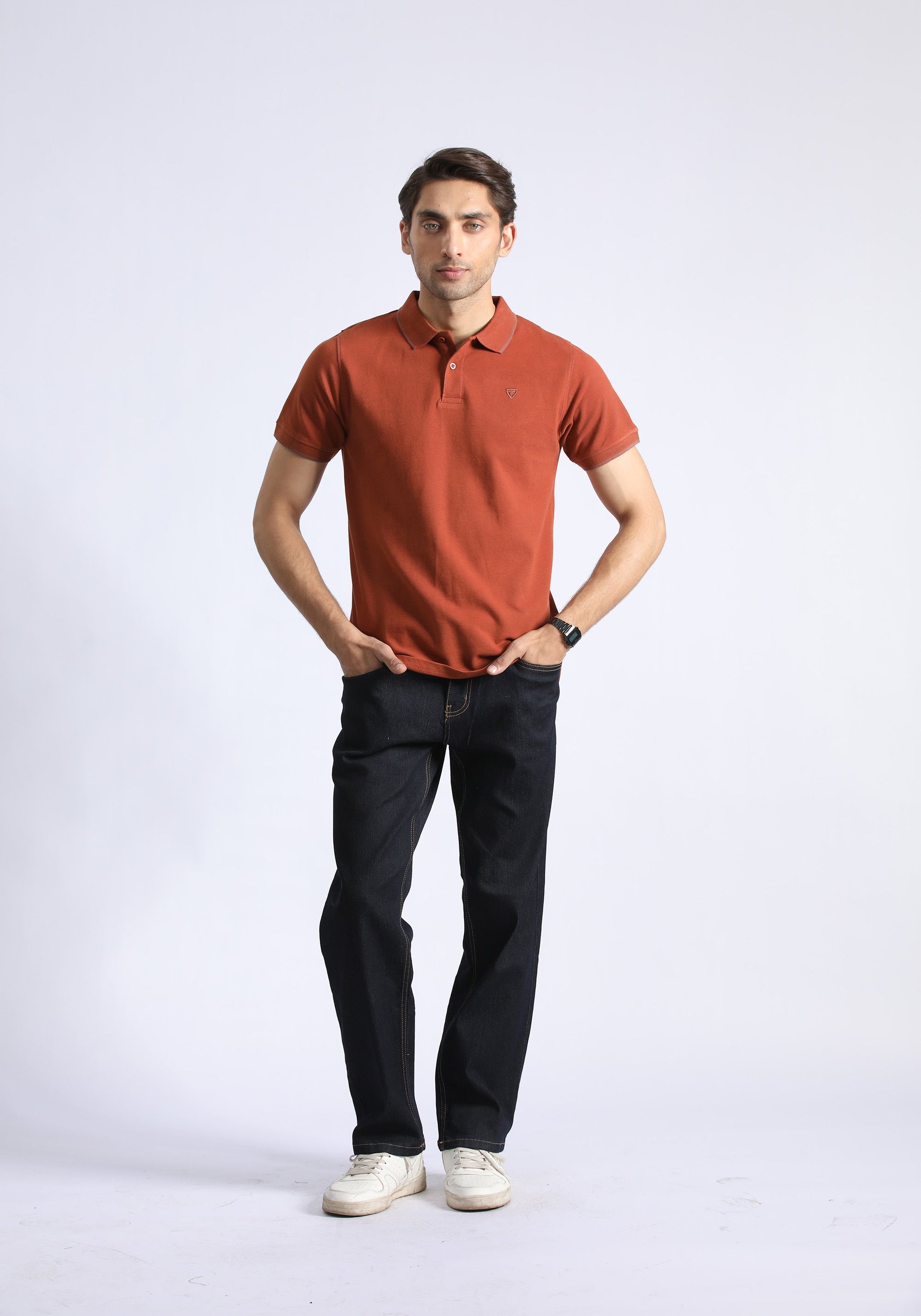 Rust Polo Shirt