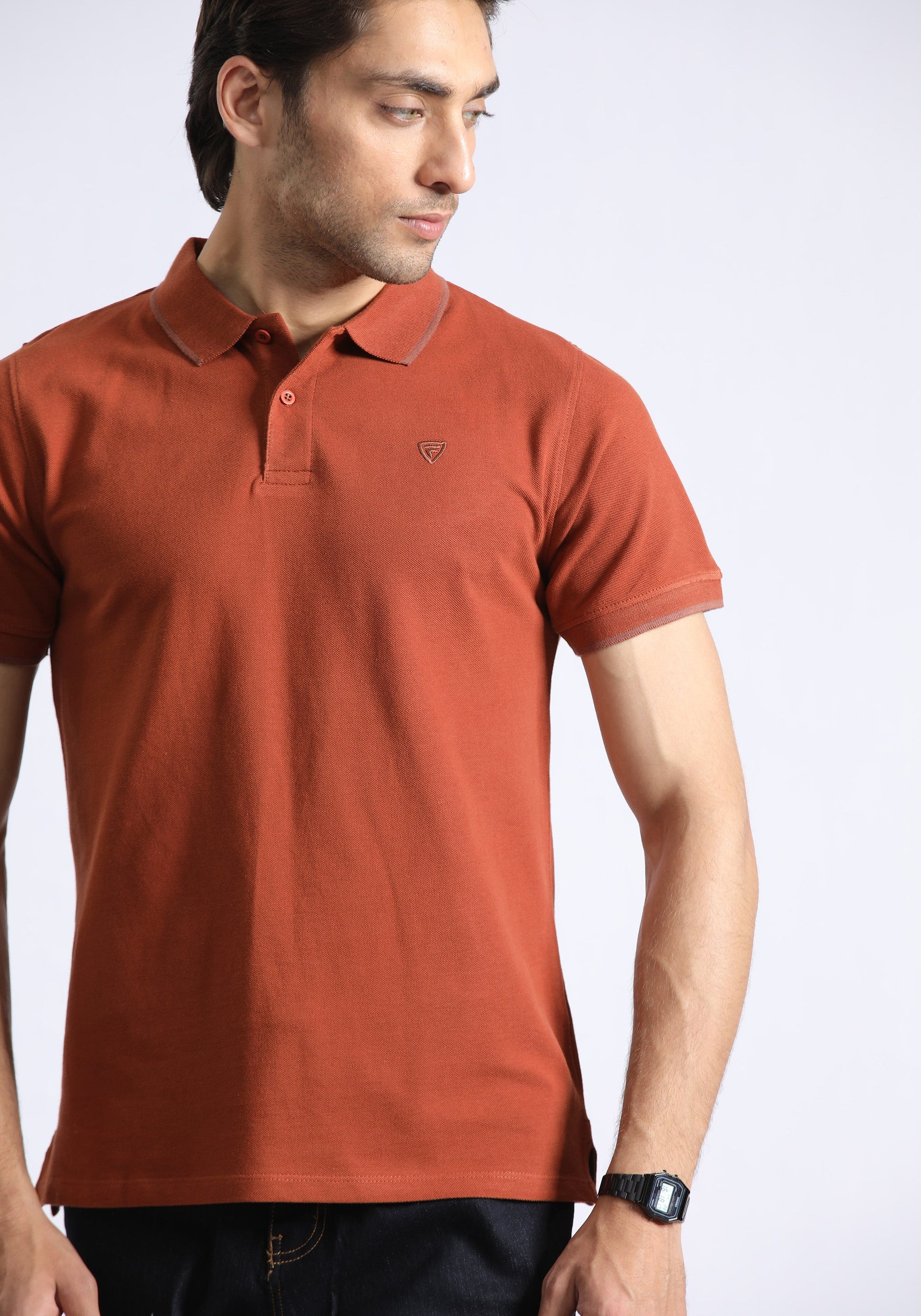Rust Polo Shirt