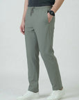 Light green Cotton Trouser