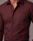 Burgundy Dress Shirt