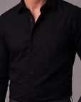Black Dress Shirt