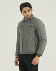 Olive Green puffer Jacket