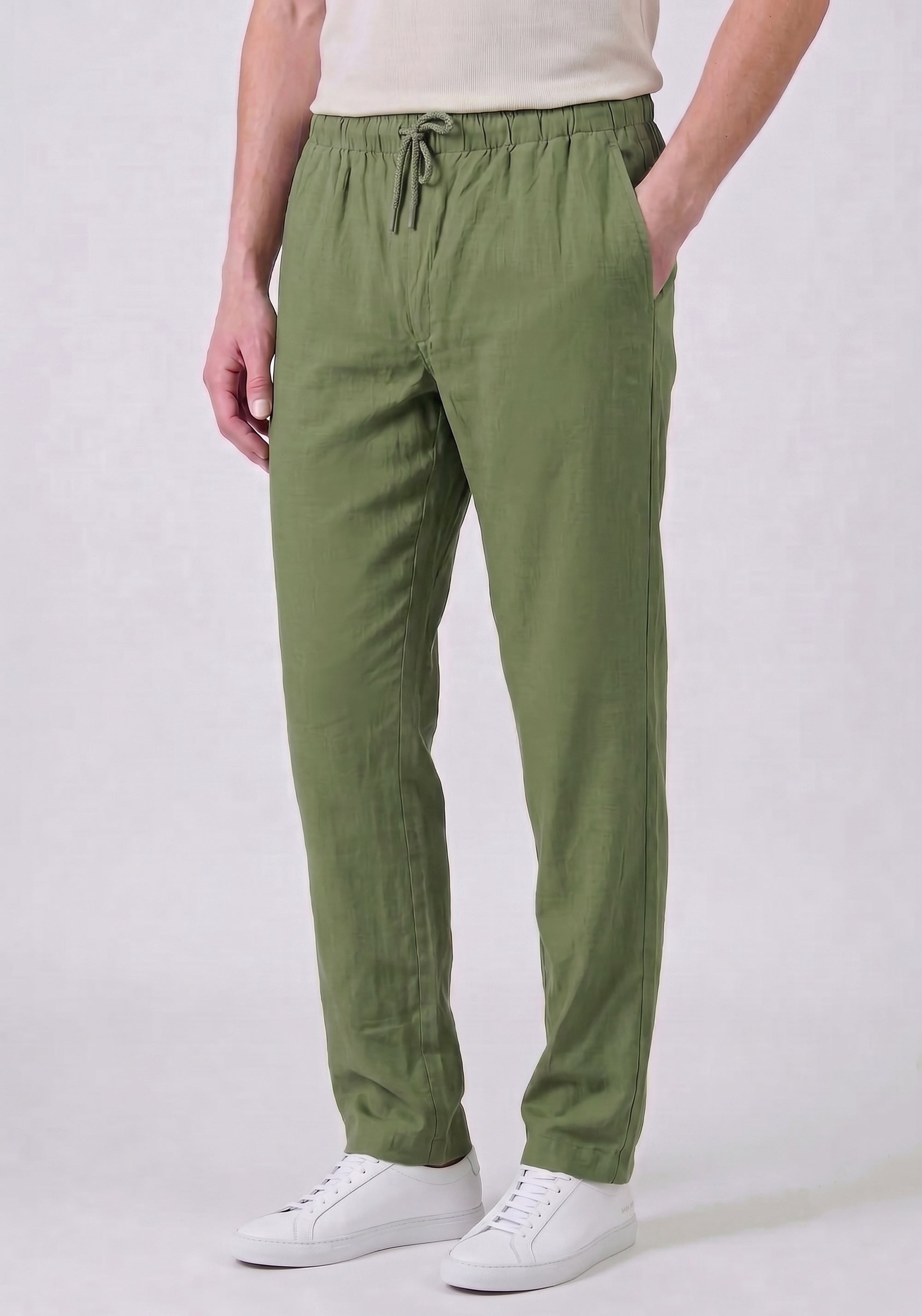 Mehndi Cotton Trouser