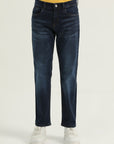 Navy Blue Denim Pant