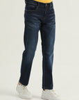 Navy Blue Denim Pant
