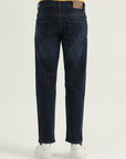 Navy Blue Denim Pant