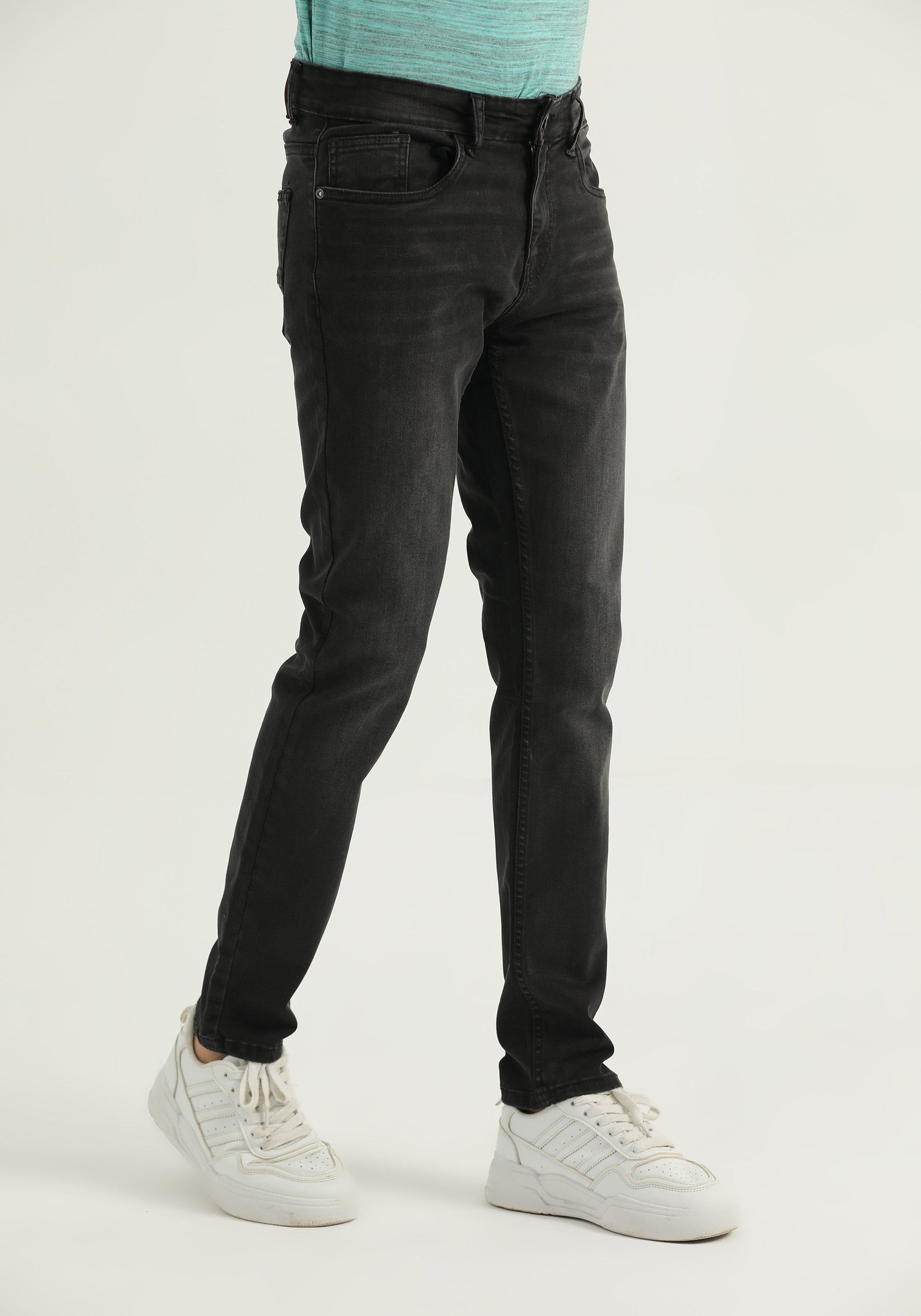 Charcoal Denim Pant