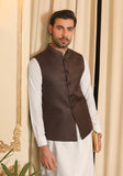 BROWN BLENDED WAISTCOAT